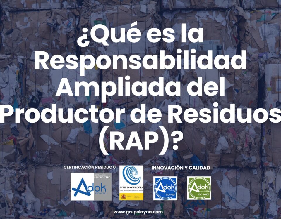 Que es la Responsabilidad Ampliada del Productor de Residuos (RAP)